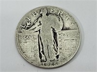 1925 Standing Liberty Quarter 90% Silver