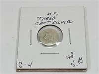 No Date 3-Cent Silver