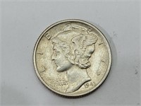 1941-D Mercury Dime 90% Silver