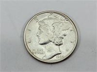 1944 Mercury Dime 90% Silver