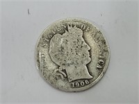 1906 Barber Dime 90% Silver