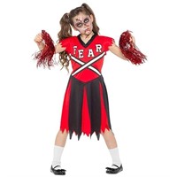 Sz M Karnival Girls Zombie Cheer Costume NEW