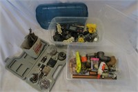 misc. electrical, sanding drums, drill bits,