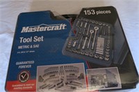 new Mastercraft tool set (53 pc) metric &