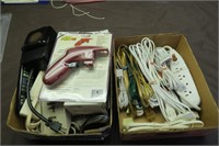 extension cords, timers, battery chargers