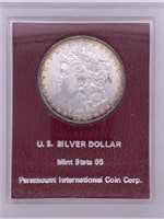 1883 Morgan silver dollar MS65 by PICC