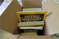 National Geographic magazines