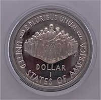 1987 S Constitution centenary silver dollar unc.