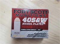 FORTSCOTT 40S&W NICKEL PLATED