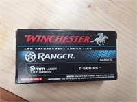 WINCHESTER RANGER 9MM 147GR T-SERIES