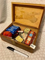 WOOD BOX COLLECTIBLES