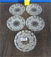 5 Glass Coasters