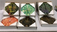 6 Unique Wall Clocks M7D