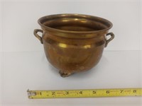 Vintage Brass Cauldron