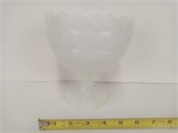 Vintage Napco 1185 Milk Glass Candy Dish