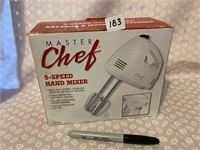 CHEF 5 SPEED MIXER IN BOX