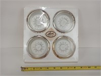 Leonard Silver Mfg Coaster Set