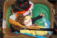 Large box of kids toys