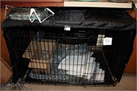 Dog crate & cover