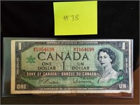 1967 - Bank of Canada $1 Dollar - Good,