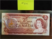 1974 - Bank of Canada $2 Dollar UNC - Very Fine,