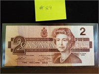 1986 - Bank of Canada $2 Dollar - Very Fine