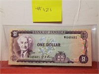 1960 - Bank of Jamaica $1 Dollar - Very Fine