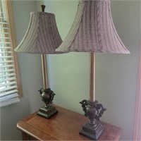 Modern Lamp Pair