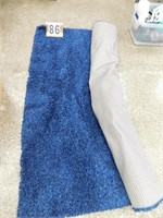 Blue Easy Shag Carpet 6'7" X 9'
