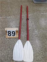 Set Of Plastic Oars
