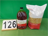 10 LB. Bag Pop Corn Kernels - 1 Gal. Pop Corn Oil