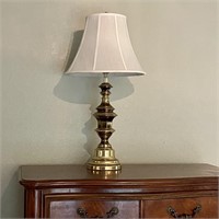 Brass Style Lamp 30 Inches Tall