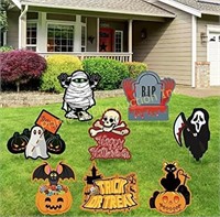 Halloween Decorations Yard Signs with Stake