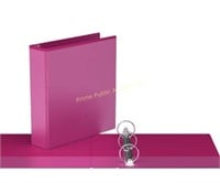 Easyview Premium Round Ring Binder  View Pink  5”