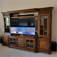 Modern Entertainment Bundle w/ 65" Curved TV