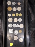 FOREIGN COIN LOT / 23 PCS / MIXED
