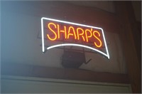 SHARPS BEER NEON LIGHT