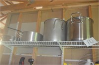 STAINLESS & ASST CAMP OR HOME COOKWARE