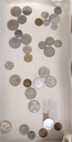 FOREIGN COIN LOT /  33 PCS