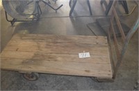 ANTIQUE WAREHOUSE CART, MUST SEE!! GREAT DECOR