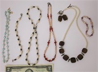 Freshwater Pearl Beaded Necklaces & Bracelets
