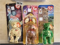 (3) TY BEANIE BABIES NEW IN PACKAGE