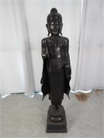 Large "Thai Buddha" Wooden Statue