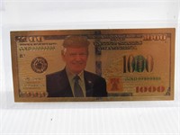 1000 Dollar Donald Trump Bill Banknote