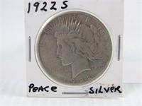 1992 S Peace Silver Dollar