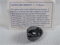 Snowflake Obsidian Stone