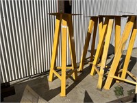 4 Steel Work Tripod Stands Approx 1.8m High
