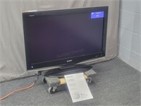 32" Sharp Aquos Lcd Tv W/ Remote