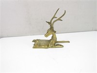 Brass Gazelle Figurine