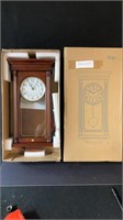 New In Box Ergo Pendulum Wall Clock 20" High